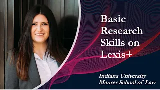 Introduction to Legal Research on Lexis