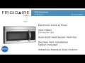 Frigidaire FFMV164LS Over the Range Microwave Oven Features