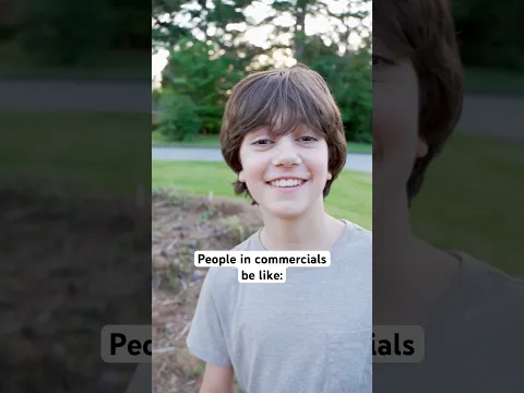 People In Commercials Be Like #shorts