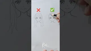 How To Draw Anime Hair For Beginners DON T And DO Howtodrawanime 