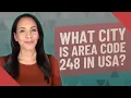 What city is area code 248 in USA
