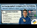8 Python Input Function Tutorial User Input in Python for Beginners Udemy Paid Courses