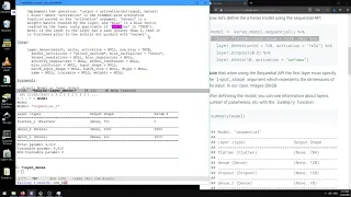 Keras in R for neural network with one hidden layer binary classification on spam data