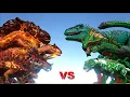 X-Creatures VS R-Creatures ARK