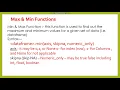 Python Pandas--Descriptive statistics Class XII IP PART-I
