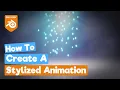 Blender 2 90 Tutorial Falling Cubes Abstract Stylized Animation