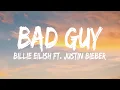 Download Lagu Billie Eilish, Justin Bieber - Bad Guy (Lyrics) - Jelly Roll, David Kushner, Miley Cyrus, Morgan Wal