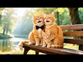 Download Lagu Mom Cat's Forest Date: Pebble Necklace \u0026 Kisses💗#cute #cat #funny #animals #viralvideo #kitten #love
