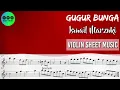 Download Lagu Karaoke || Gugur Bunga - Ismail Marzuki || Violin Sheet Music