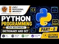 Python Programming Dictionary Sets part 2 LPU cdp