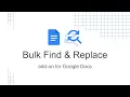 How to Find and Replace text in multiple Google Docs