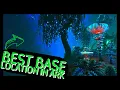 BEST BASE LOCATION IN ARK PVP or PVE unraidable and beautiful Space Cave on Fjordur