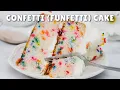 Funfetti Confetti Cake from Scratch