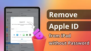 How to Remove Apple ID from iPad without Password Delete Apple Account 2025