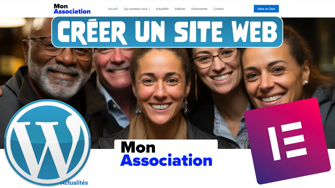 Tutoriels Comment créer un Site Web pour une Association avec WordPress