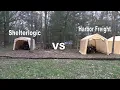 Harbor Freight vs Shelter Logic Shed