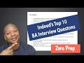 Real Answers to Indeed s Top 10 Business Analysis Interview Questions