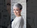 Chic Dimension The Sculpted Undercut Pixie with Luminous Grays