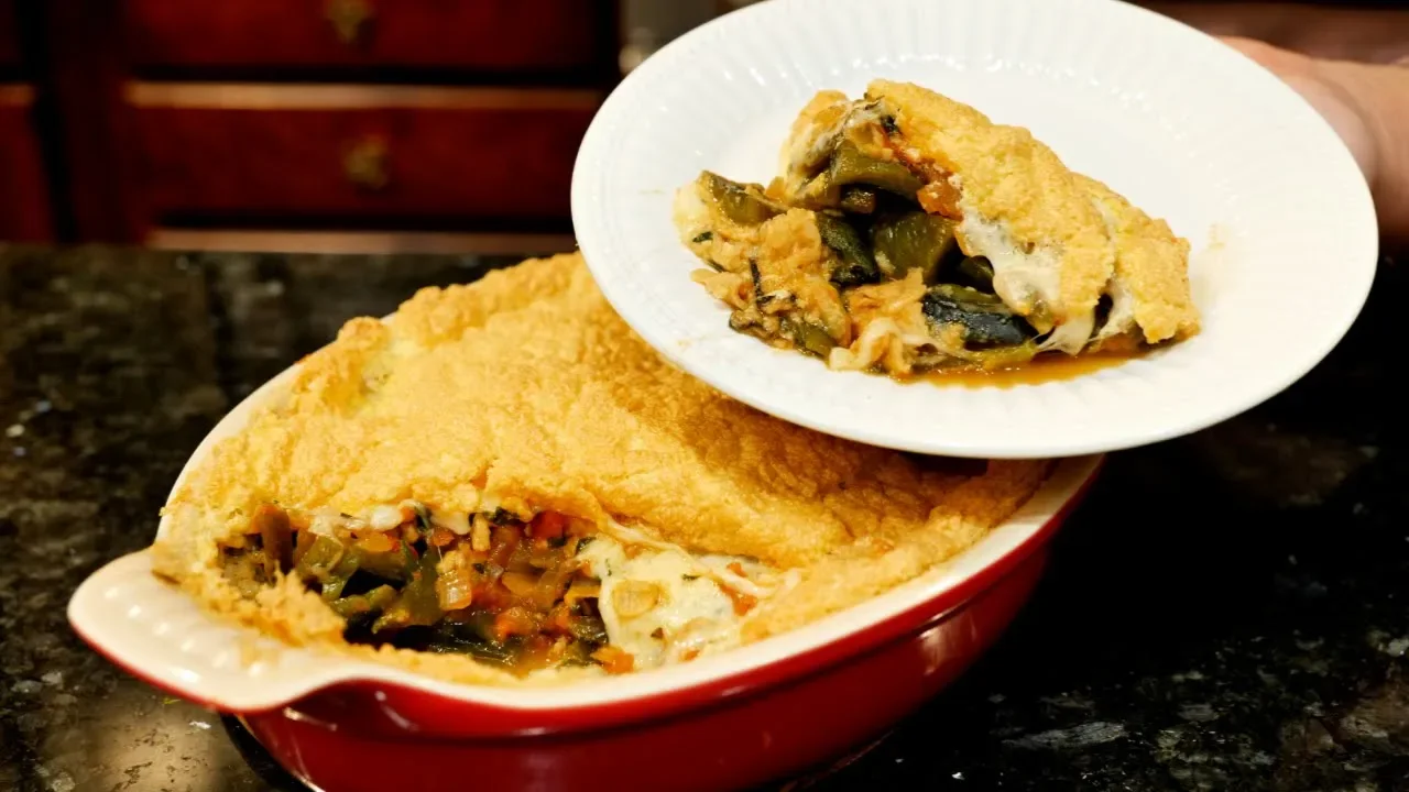 How to make Chile Relleno Casserole | Views on the road Chiles Rellenos