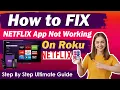 How to Fix Netflix App Not Working on Roku Netflix not opening on ROKU