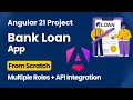 Angular 21 Project Bank Loan Application System Complete Project