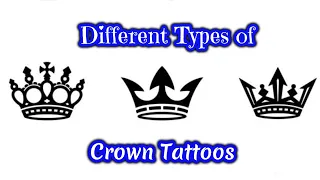 Amazing Different Types of Crown Tattoo Designs Crown Tattoo Ideas Small Unique Tattoo Ideas
