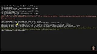 Python virtual environment not installing packages in correct directory - Linux
