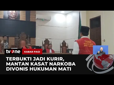 Terbukti Meloloskan Pengiriman 150 Kg Sabu, Mantan Kasat Narkoba di Vonis Mati