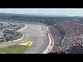 2024 NASCAR at Talladega Superspeedway Green Flag Waves to Start the Race