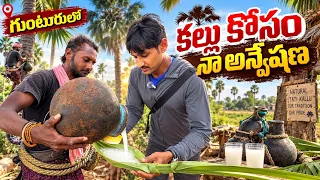 గుంటూరులో కల్లు కోసం నా అన్వేషణ! చివరికి ఎలా దొరికిందంటే? | Tati Kallu 🔥