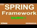 Java Spring Spring Framework Spring DAO Part - 4 by Naveen
