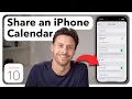 How To Share A Calendar On iPhone