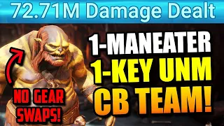 1-MANEATER 1-KEY UNM UNKILLABLE TEAM NO GEAR SWAPS RAID SHADOW LEGENDS RPG