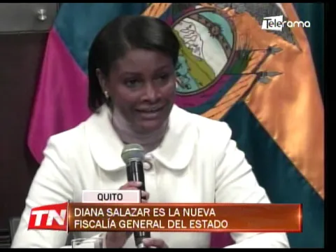 Diana Salazar es la nueva Fiscal General del Estado
