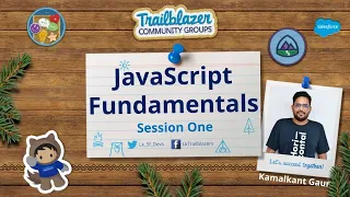 Learn JavaScript Ep 1 - Fundamentals Arrow Func ES6 Concepts Salesforce JavaScript Developer 1
