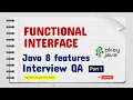 Java 8 functional interface part functional interface interview questions answers okay java