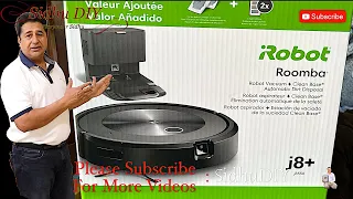 Quick Tutorial Setting Up Wi-Fi Roomba iRobot J8 Vacuum - Review Unboxing Setup Guide