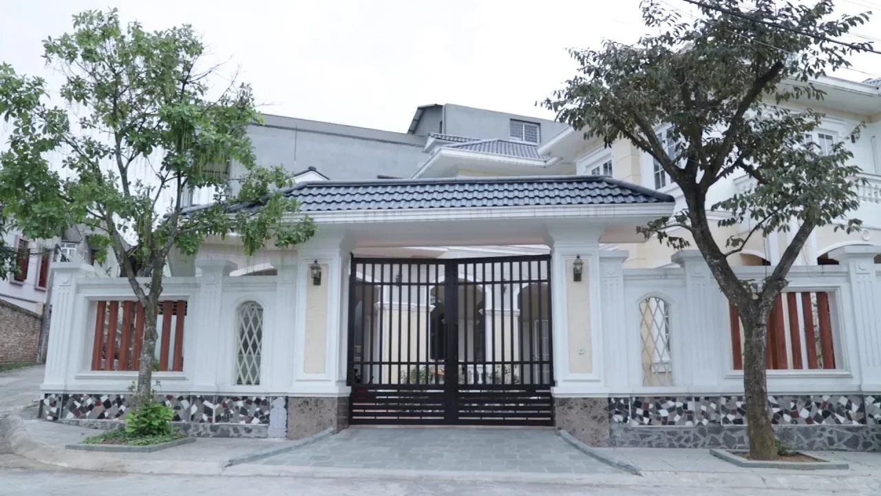 Khám phá biệt thự 2 tầng tân cổ điển châu Âu tinh tế tại Phú Thọ