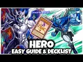 HERO EASY GUIDE DECKLIST Combo Guide