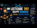 Happy Number LeetCode 202 C Solution with Explanation