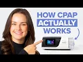 How does a CPAP machine work