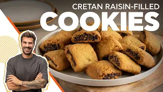Cretan Raisin-Filled Cookies | Baking With Akis