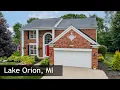 Tour of 3715 Rolling Hills Ct Lake Orion MI Real Estate Homes