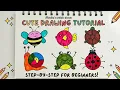 6 Cute Animals You Can Draw From Circles Easy Circle Art Tutorial How to Draw for Kids