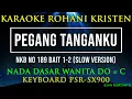 Download Lagu NKB 189 PEGANG TANGANKU | NADA WANITA | LAGU ROHANI, KARAOKE ROHANI ,LIRIK HD | PSR-SX900