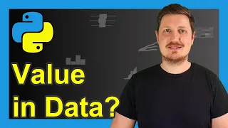 Determine if Value Exists in pandas DataFrame in Python Sample values Attribute print Function