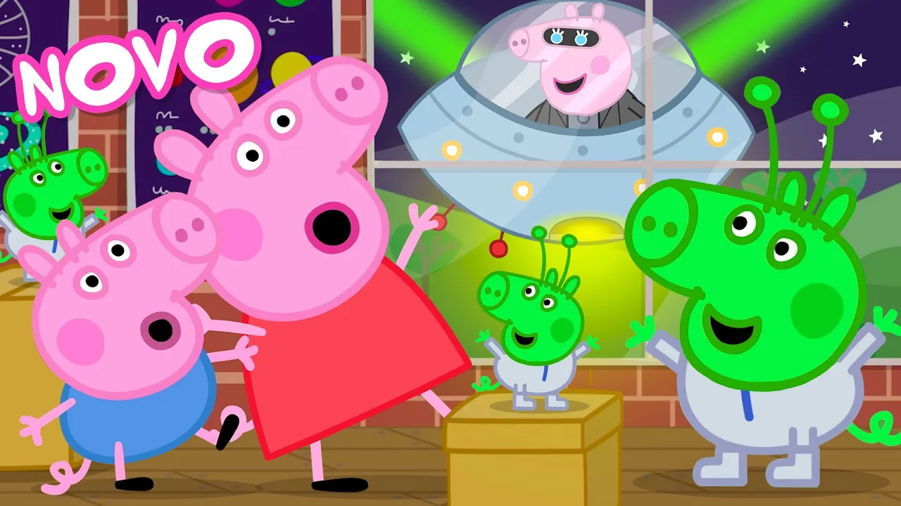 Peppa Pig Português Brasil | "OVNI" | NOVO Contos da Peppa Pig