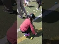 Autumn goes on an Easter egg hunt