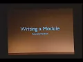2012 LLVM Developers Meeting D Gregor Modules