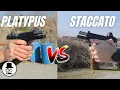 Staccato P4 vs Stealth Arms Platypus - Glock 1911 Shoot Out